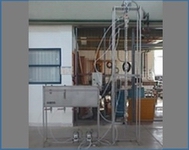Karr column for liquid - liquid extraction